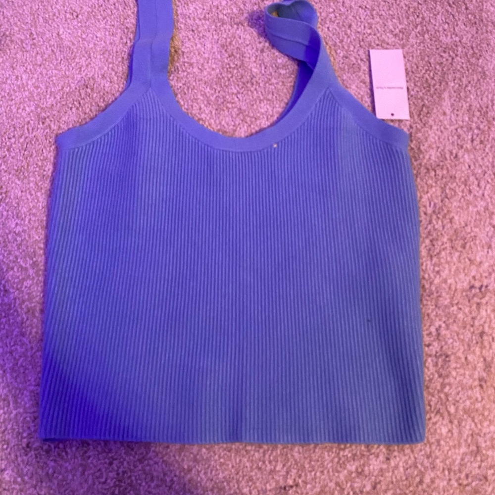 Blue top!